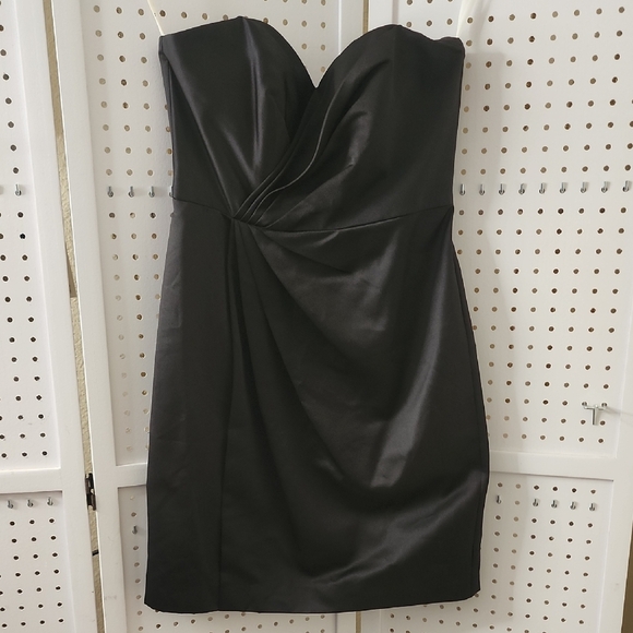 David's Bridal Dresses & Skirts - David's Bridal Black Strapless Dress